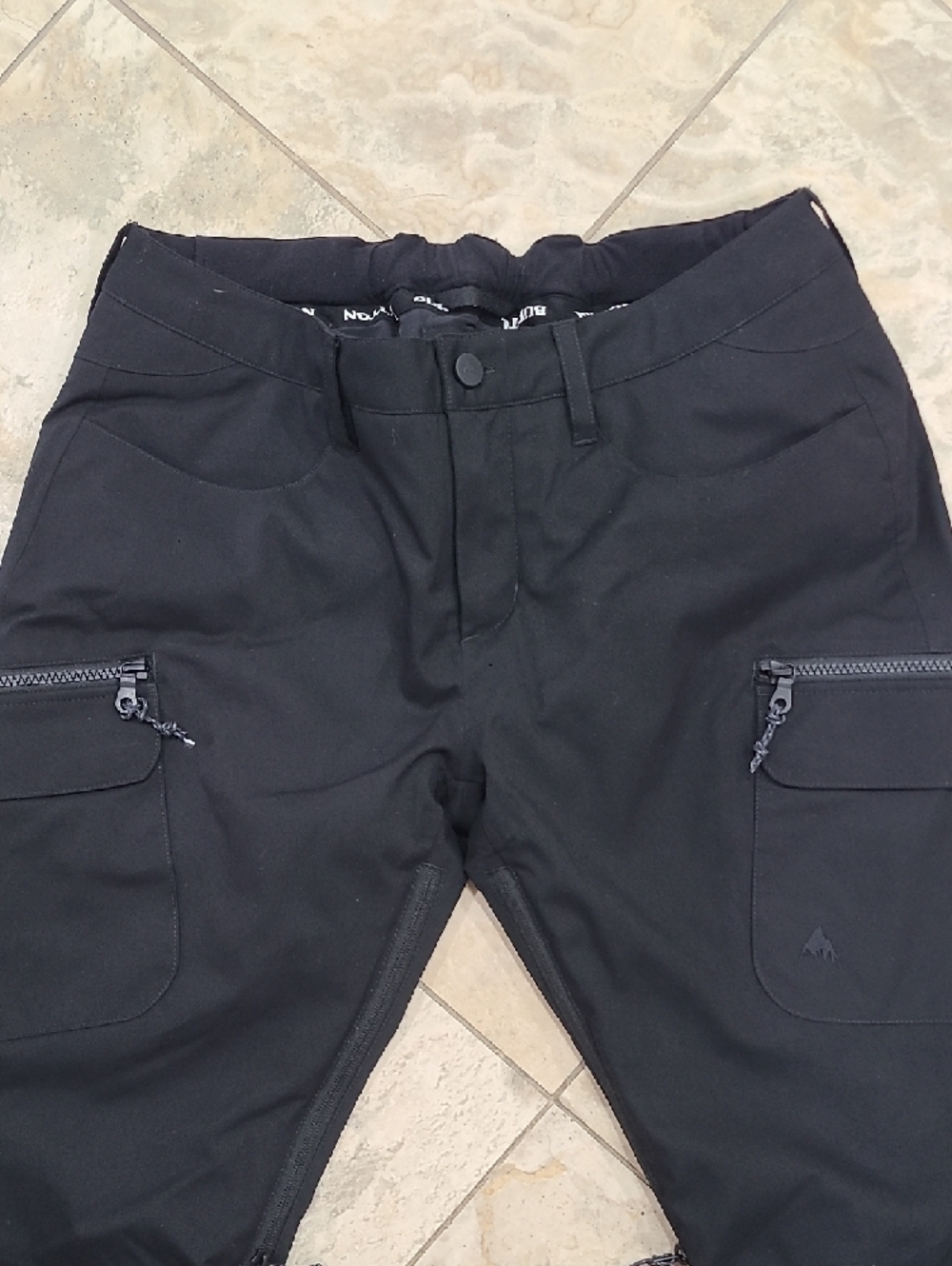 Burton Black Women's Cargo Snow Pants - Picture 7 of 16